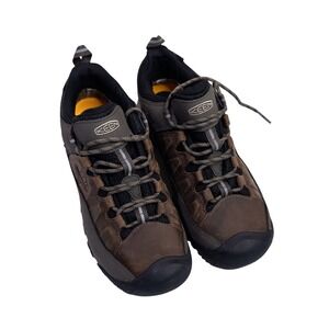 Keen Targhee III Hiking Shoes Mens 10 Brown Waterproof Leather Low Top New